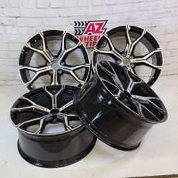NEW 22" Staggered Wheels Rims (5x120) - Fits BMW X5 X6 5 7 Series 650i