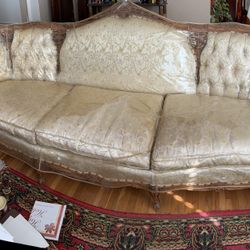 7’ Sofa And Matching Chair