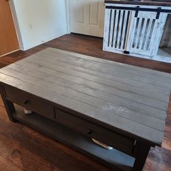 Coffee Table And Two Matching End Tables 