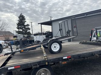 Motorcycle Tilt Trailer