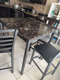 Dining table with 4 chairs