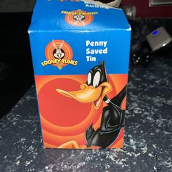 Looney Tunes Penny Saved Metal Tin