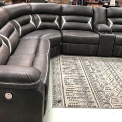 Kincord Midnight LAF Power Recliner Sectional
