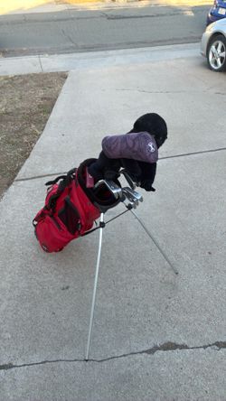 Women’s Golf Starter Set 3-9 Putter Driver 3W NICE BAG