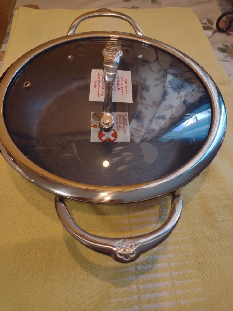 Princess House Paellera de 10" antiadherente signature