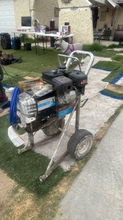 Máquina para pintar. Con motor. Honda. Trabajando  $300 firme