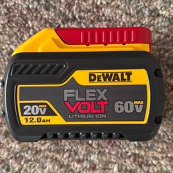Dewalt battery 12.0AH flex volt