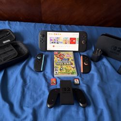 Nintendo Switch With Extras Like New