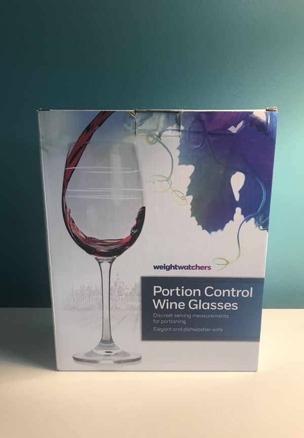 Weight Watchers Portion Control Wine Glasses 2 For In Weight Watchers Portion Control Wine Glasses 2 For In Marshfield Ma Offerup