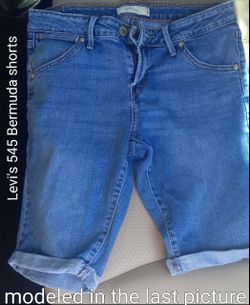 Levi's 545 Bermuda shorts, size 4 $10
