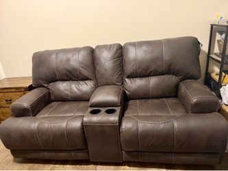 Love seat remote recliner