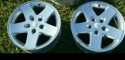 2 Jeep Wrangler Wheels