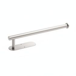Stainless Steel Toilet Paper Holder - Wall Mount, Rust-Resistant, Brushed Nickel - New