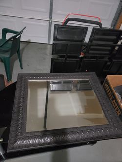 Kirkland Black Decorative Mirror 