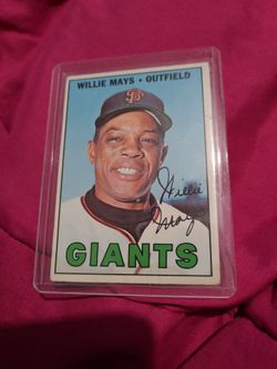 Willie May's card