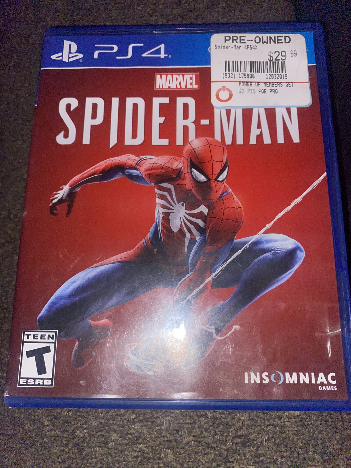 PlayStation Marvel Spider-Man
