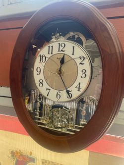 Vintage musical clock