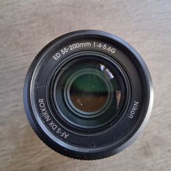 Nixon AF-S NIKKOR 55-200mm lens f/4-5.6