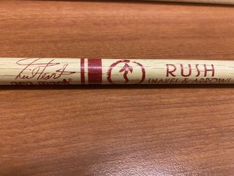 Neil Peart / Rush exclusive drum sticks .