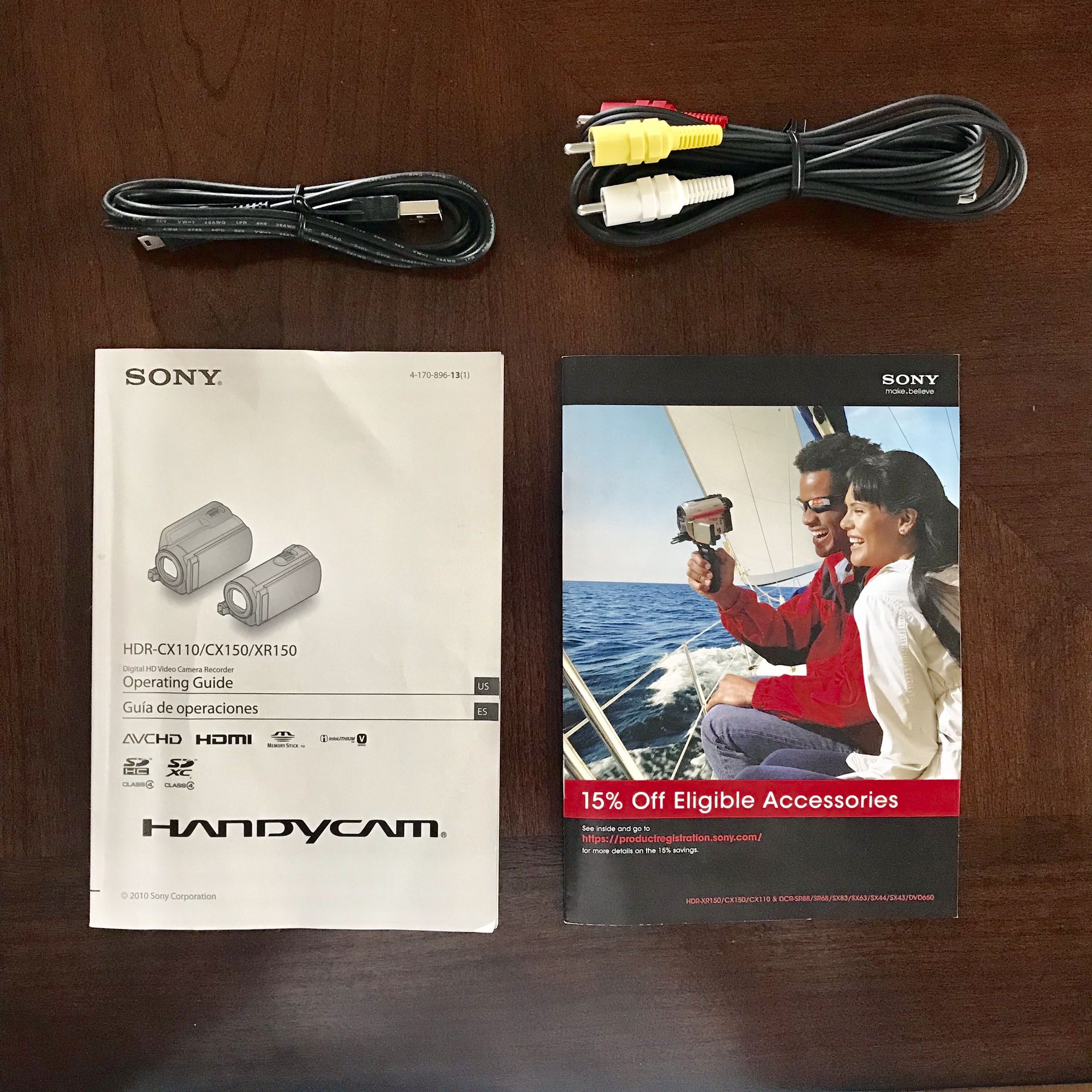 Sony Handycam HDRCX110, Full HD 1080, CIB VGC for Sale in Stockton, CA
