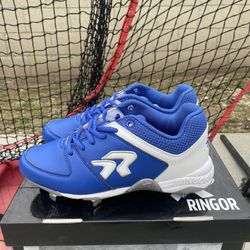 Brand New Ringor Fastpitch Softball Metal Cleats Size 6.5