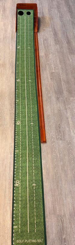 Perfect putting mat