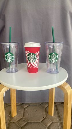 Starbucks tumblers