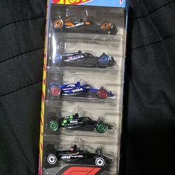 Hotwheels 5 pack F1