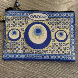 New Little Greece Evil Eye Pouch