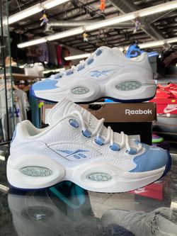 Reebok Question Low Youth Patent Toe Carolina