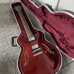 Ibanez Artcore Semi-Hollowbody Cherry Red electric guitar
