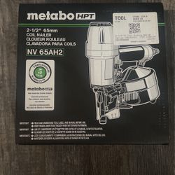 Metabo HPT Coil Nail Gun *NEW IN BOX* $250 Firm