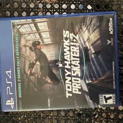 Tony Hawk 1 & 2 Pro skater Playstation 4 