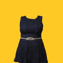 Blue Lacy Dress