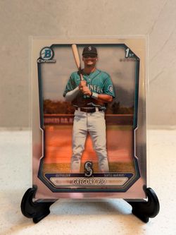 2026 Bowman Chrome Gregory Pio 1st Bowman Mariners Prospect