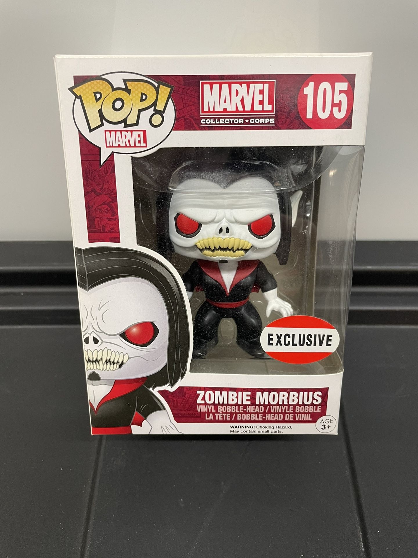 Marvel Zombie Morbius Funko Pop #105 Exclusive!