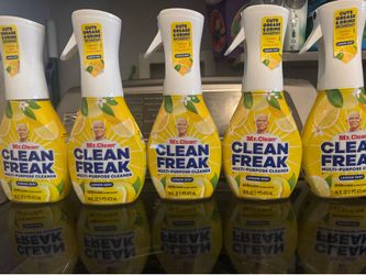 Brand new Mr. Clean freak (5) for ($20)(Cash only)(price is firm)