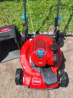 Toro Self Propeller Mower barely used