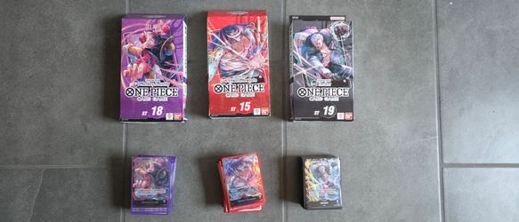 One Piece TCG ST DECK 15, 18 & 19
