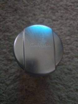 Lamborghini Branded Silver Metal ash tray
