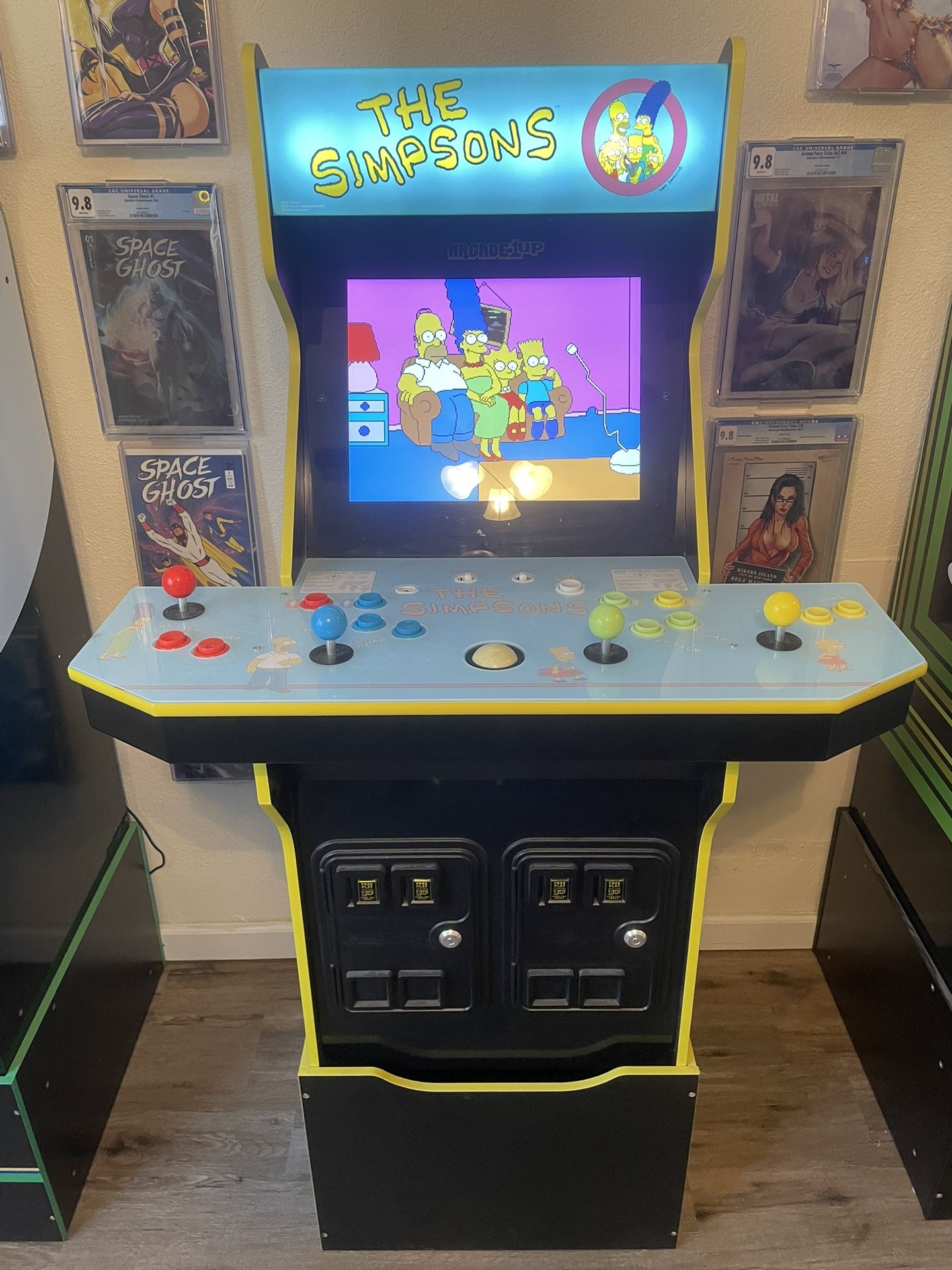 Arcade 1up Simpsons With Riser