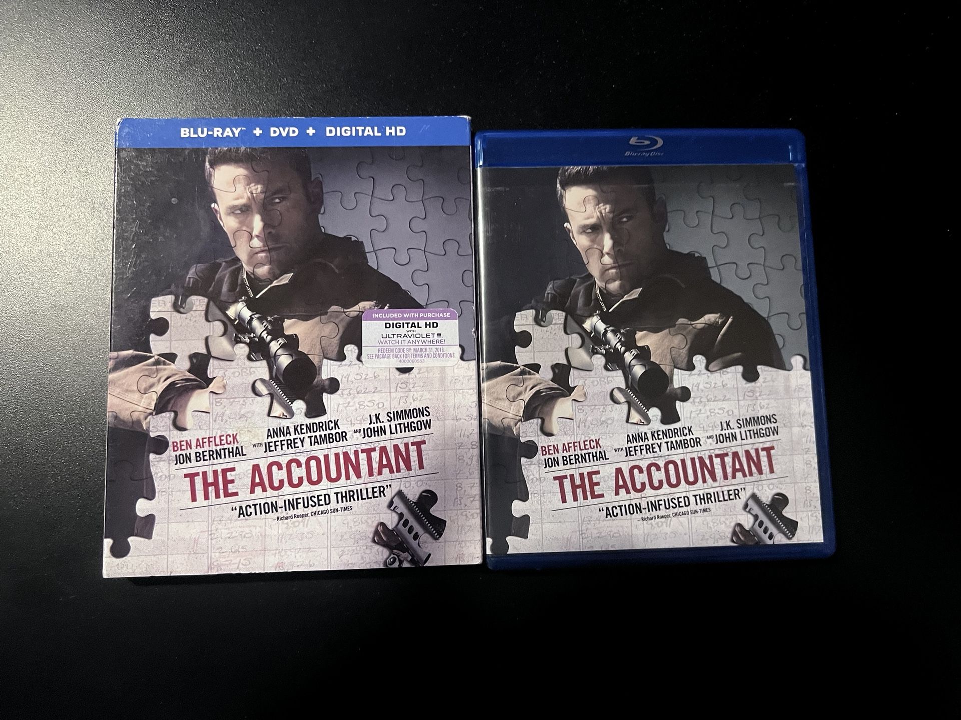 The Accountant Blu Ray