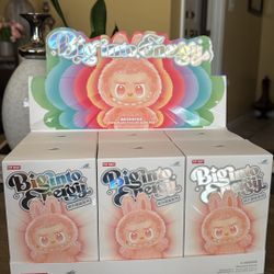THE MONSTERS Big into Energy Series - Vinyl Plush Pendant Blind Box ❤️🧡🩷💚🩵💜🖤