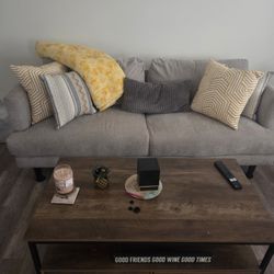 Couch chair table and console 