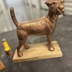 Dog Statue 
