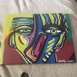 Original Artwork Acrylic On Canvas 