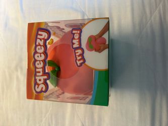 Squeezy Squishy Peach Toy