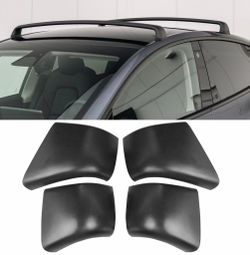 Details Features Bid History Jaronx Compatible With Tesla Model Y Roof Rack Cover Rail End Shell 2020-2023, 4PCS Roof Rack Luggage Cross Bar Covers Fo