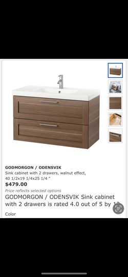 IKEA Floating Sink New Hardware
