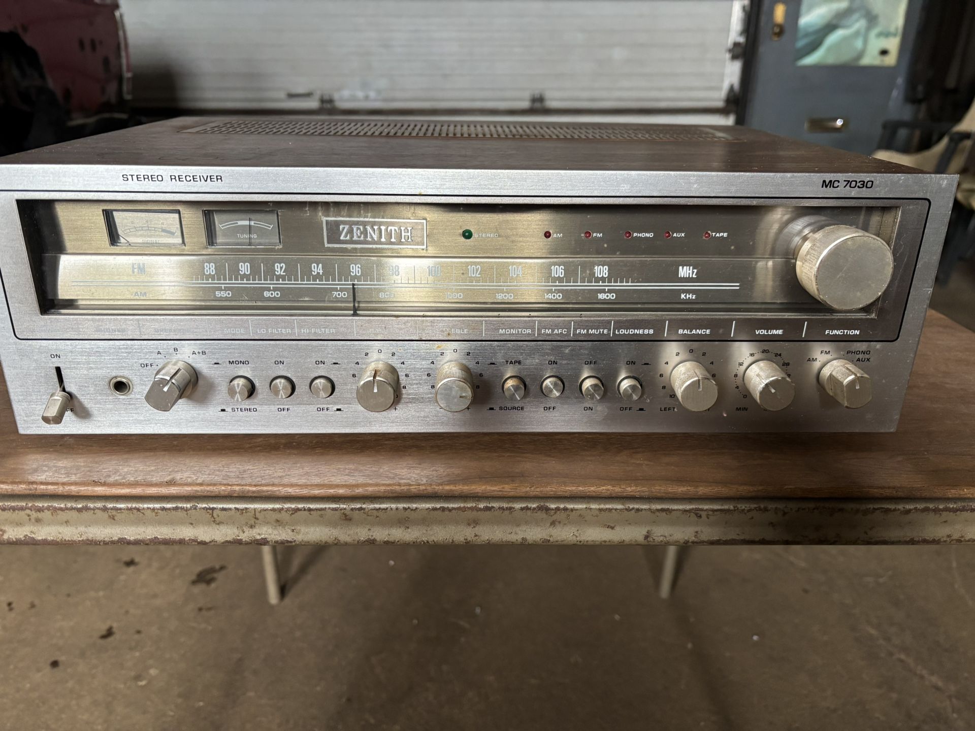 Zenith MC-7030 Stereo Reciever